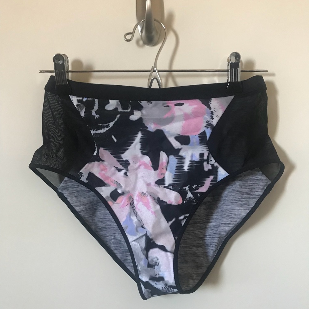 new! lululemon high waist reversible bikini bottom